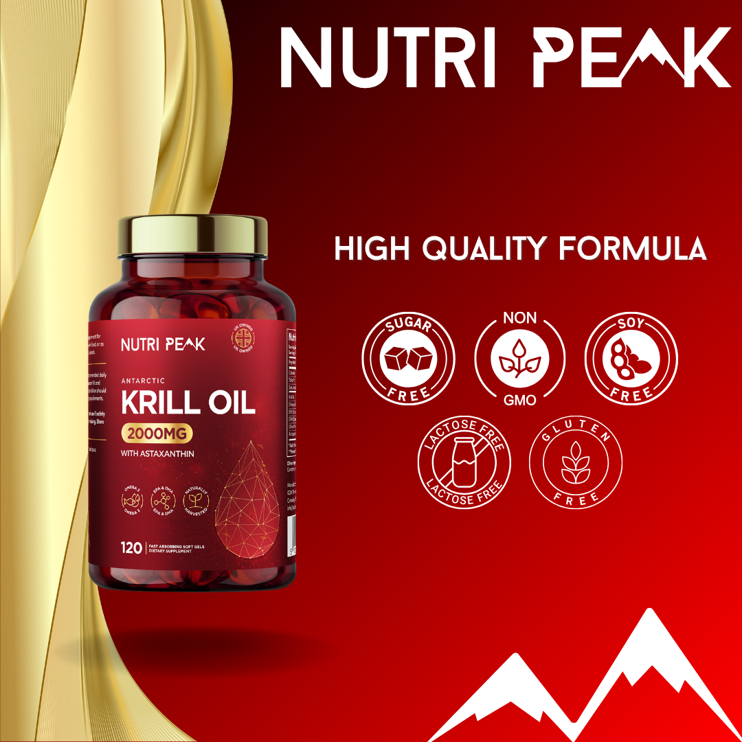 Antarctic Krill Oil Softgels 2000MG