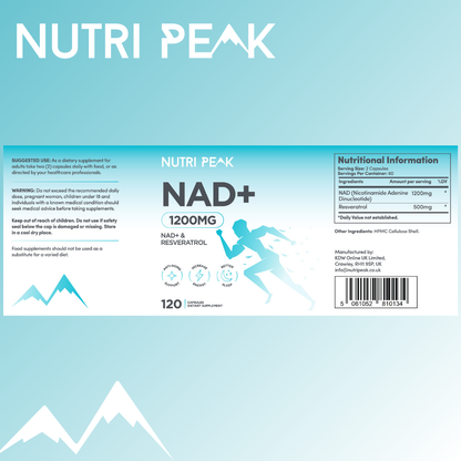NAD+ Resveratrol 1200MG