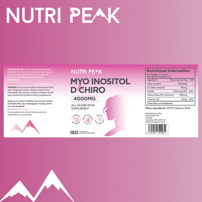 Myo-Inositol & D Chiro 4000MG