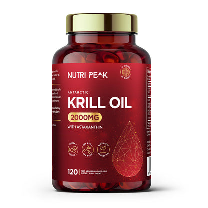 Antarctic Krill Oil Softgels 2000MG bottle